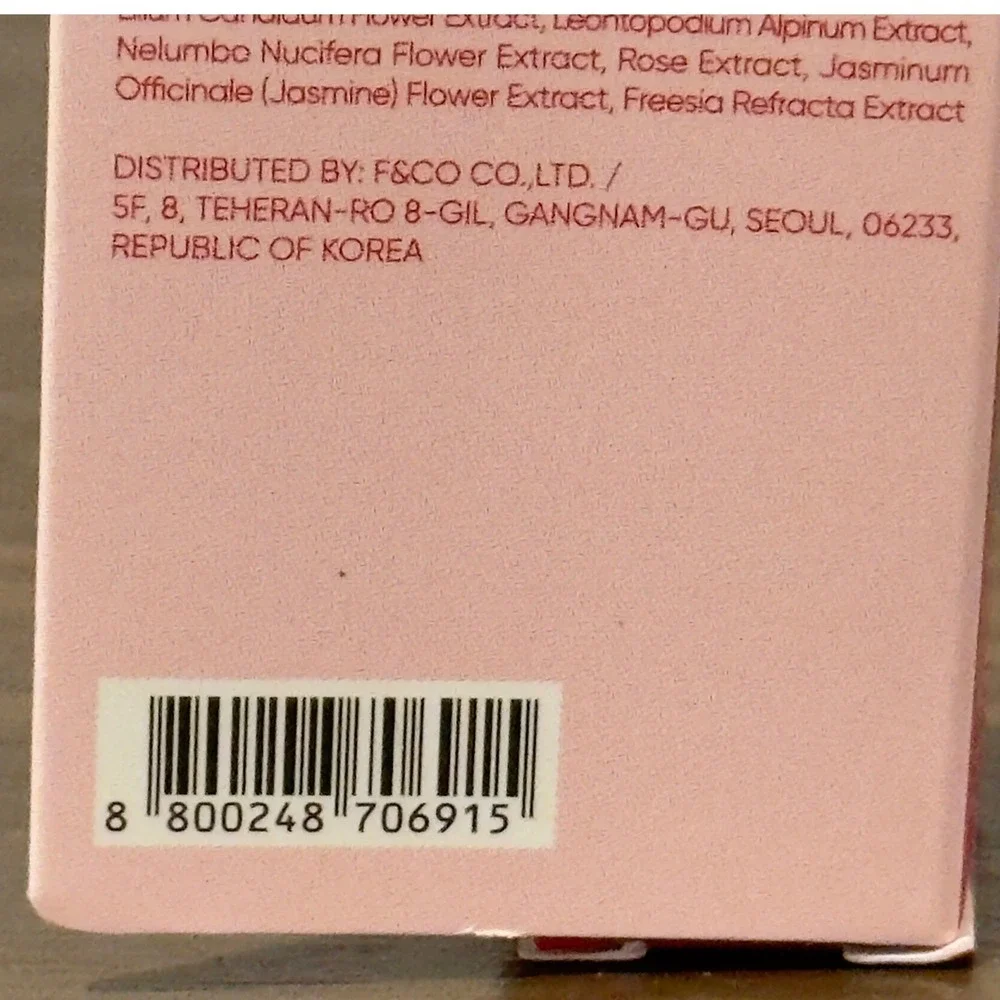 Banila Co B. By Banila Color Fixing Tint PK01 Pink Drop Lip Stain 4g NEW Korea
